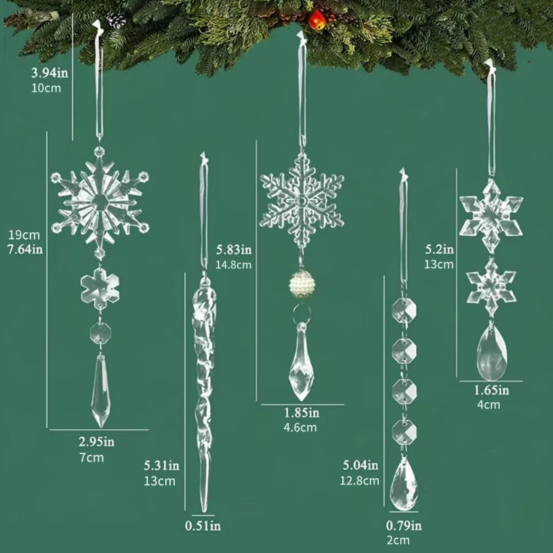 Crystal Christmas Snowflake Decoration | Skanto
