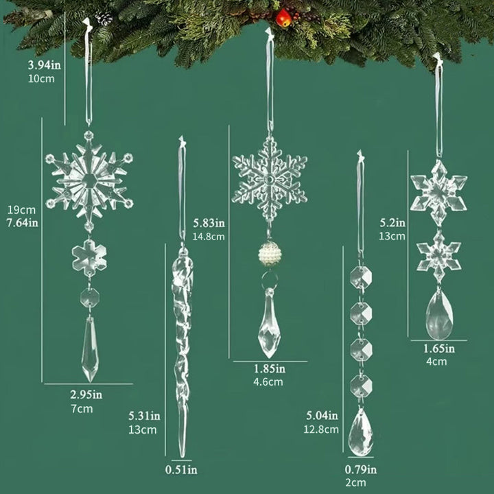 Crystal Christmas Snowflake Decoration | Skanto
