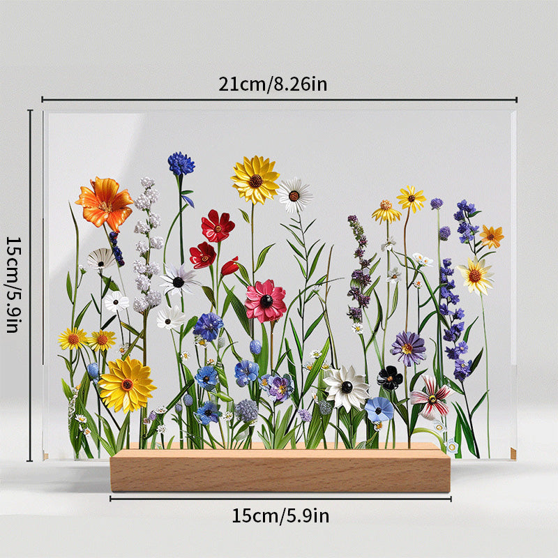 Skanto | Malte Fargerik Blomstermønster Dekor