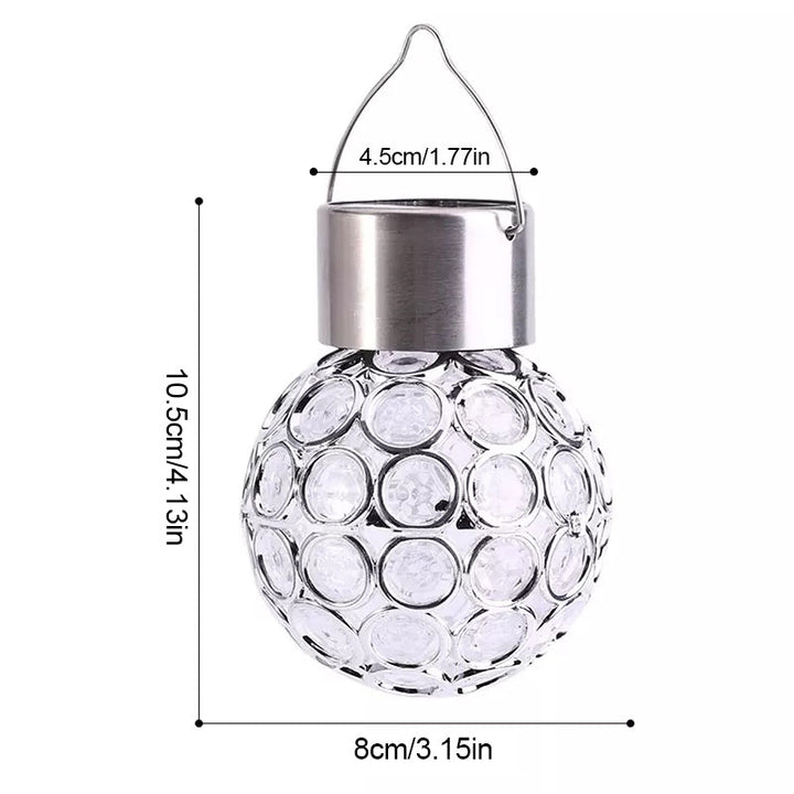 Skanto | Solfylt hengende lantern ute vanntett sollamper