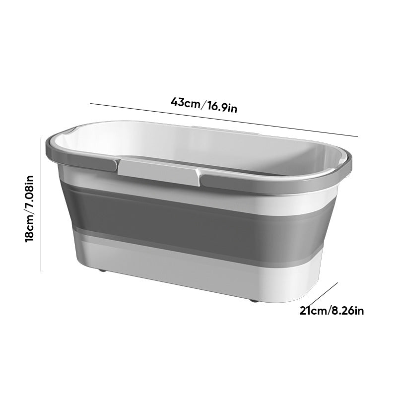 Foldbar Portable Rektangulær Bucket | Skanto