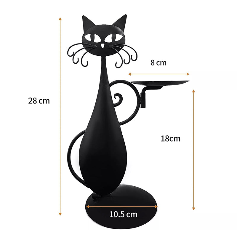 Kortholder svart katt | Skanto
