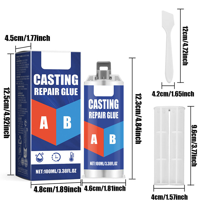 Skanto | Hightemperature resistant metal casting repair adhesive
