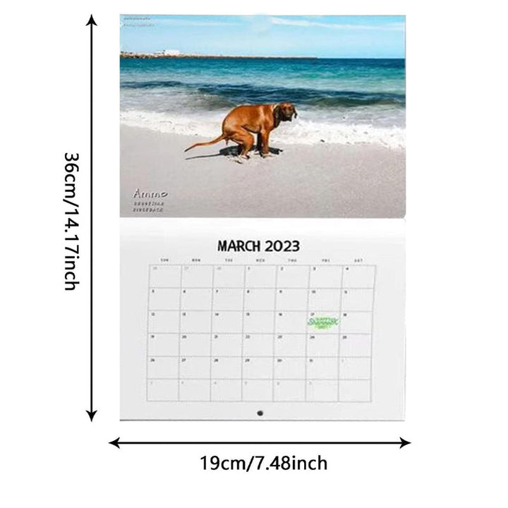 Skanto | Poopende Hunder Hundekalender