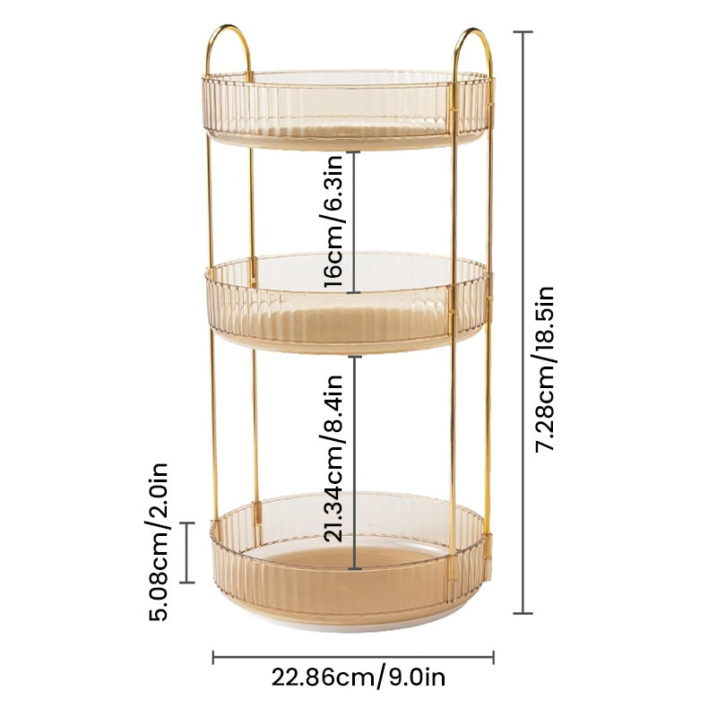 Skanto | 360° Roterende Sminke Organizer