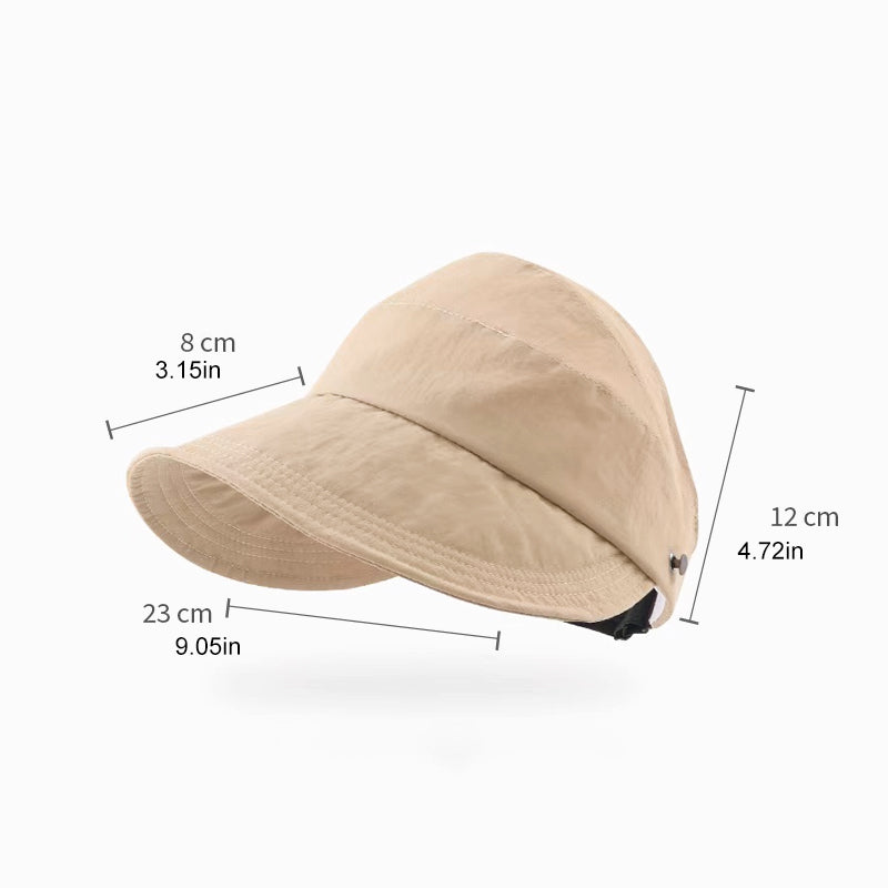 Utendørs UV-beskyttelse Hollow-Top Solhatt | Skanto