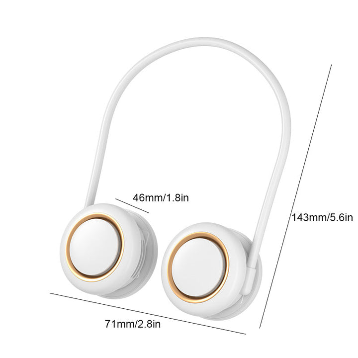 Faltbar USB Mini Bærbar Halsvifte | Skanto