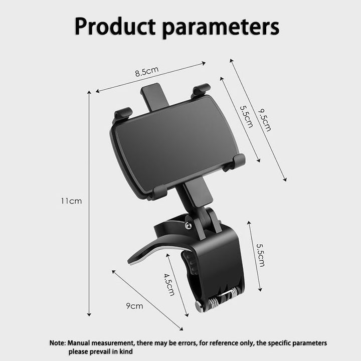 Multifunksjonell Bil Dashbord Mobiltelefonholder | Skanto
