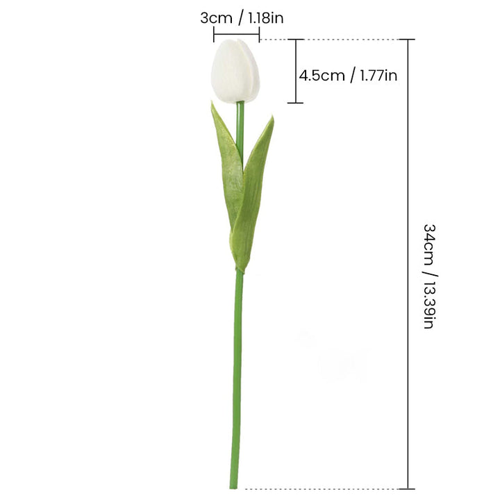 Utendørs kunstige tulipaner (7 stk) | Skanto