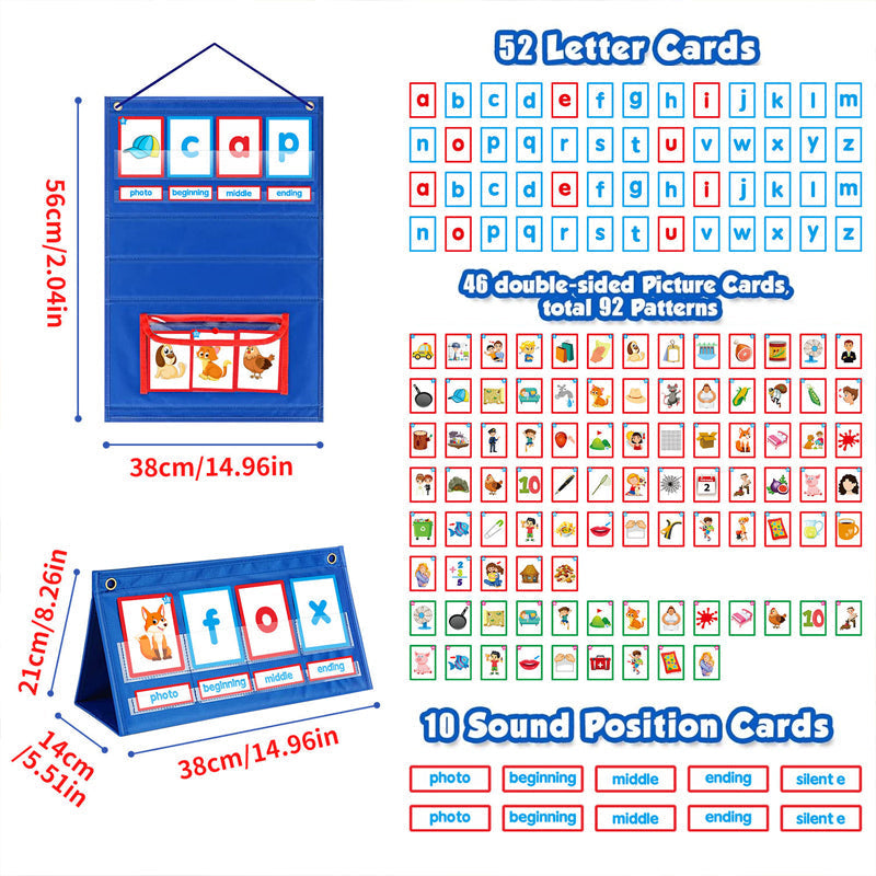 Skanto | Desktop Pocket Chart Tent Cards Kit