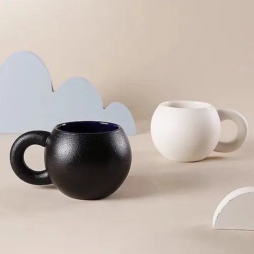 Stella Cup – Luksuriøs Geometrisk Porselenskrus Skanto