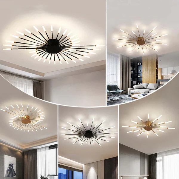 Skanto | Flush Mount Taklampe Fyrverkeri | Stue/soverom