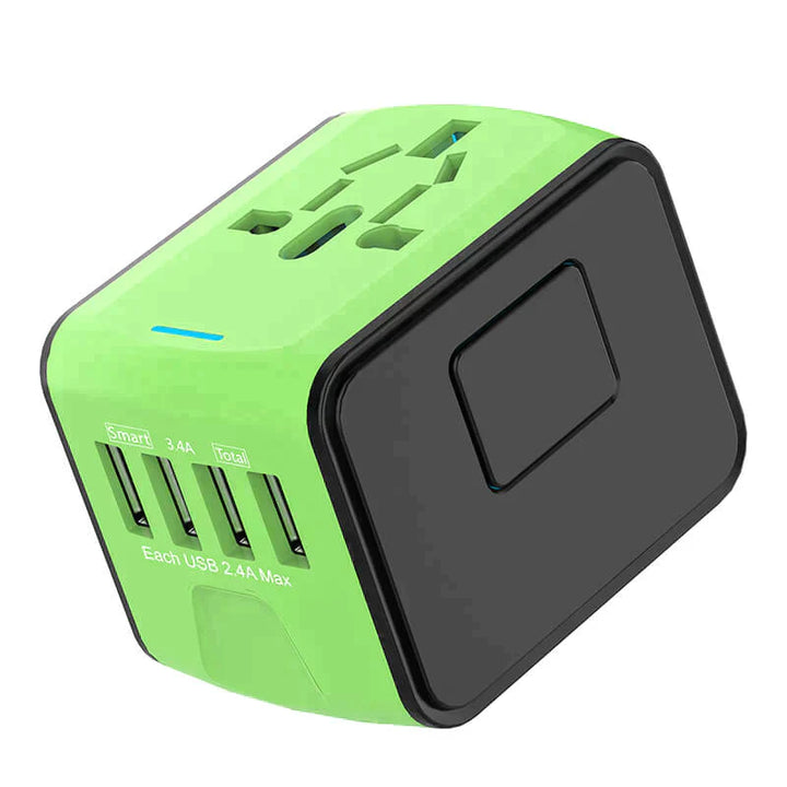 Universell 100V-220V smart reiseadapter spenningsomformer