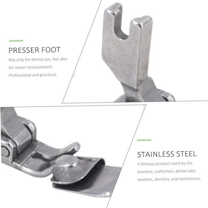 Skanto | Industriell symaskin pressefot – Kun for datastyrte flatbed- og synkrone maskiner