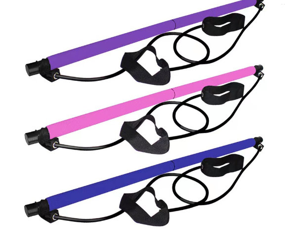 Skanto | Kroppsfasong FlexiBar – Pilates motstandsstang for hjemmetrening