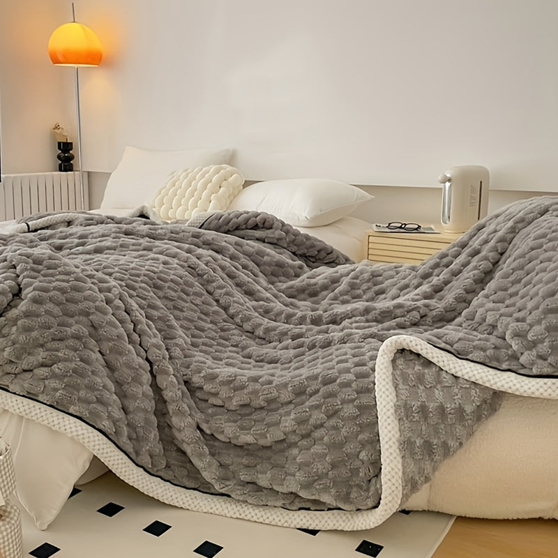 Skanto | Lett teppe varm drøm laget av mikrofiber for reise og hjem