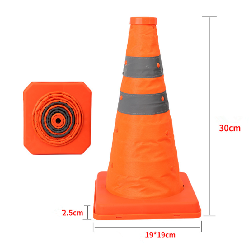 Skanto | Sammenleggbar Trafikkreflekterende Sikkerhetskjegle
