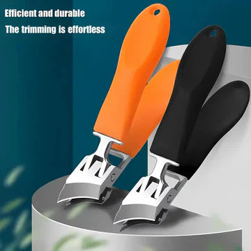 Skanto | Bredkjeft Negleklipper med Anti-Sprut Design