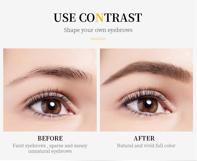 Skanto | 3D Vanntett Microblading Brynpen 4 Gaffeltip Tatoveringsblyant