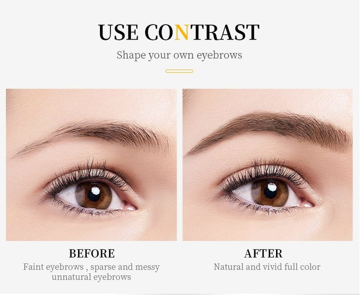 Skanto | 3D Vanntett Microblading Brynpen 4 Gaffeltip Tatoveringsblyant