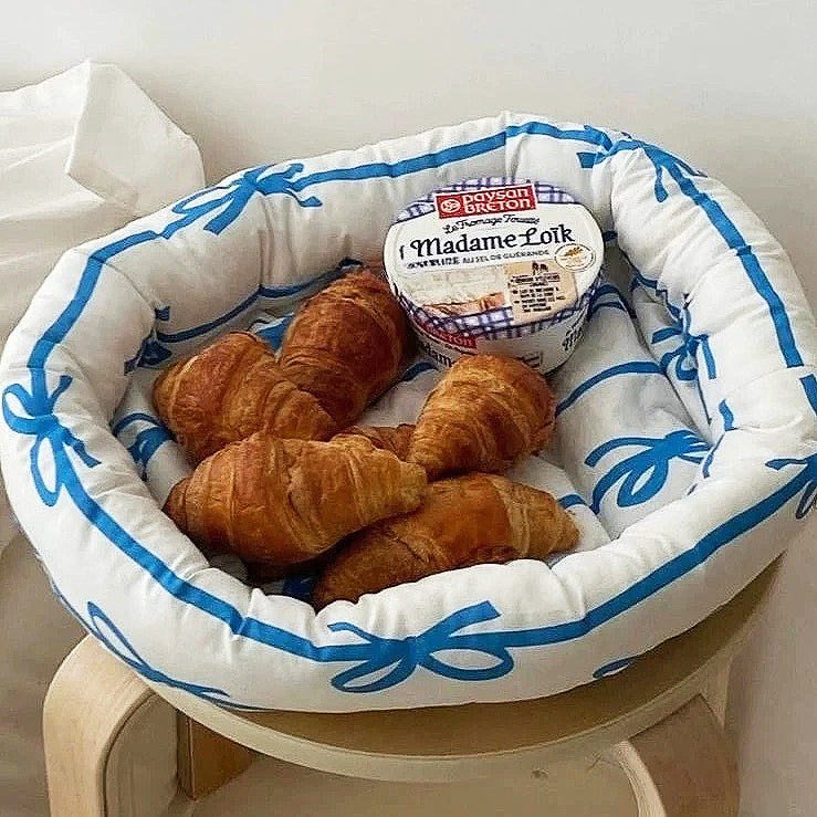 Ribbon Stripe Basket | Skanto