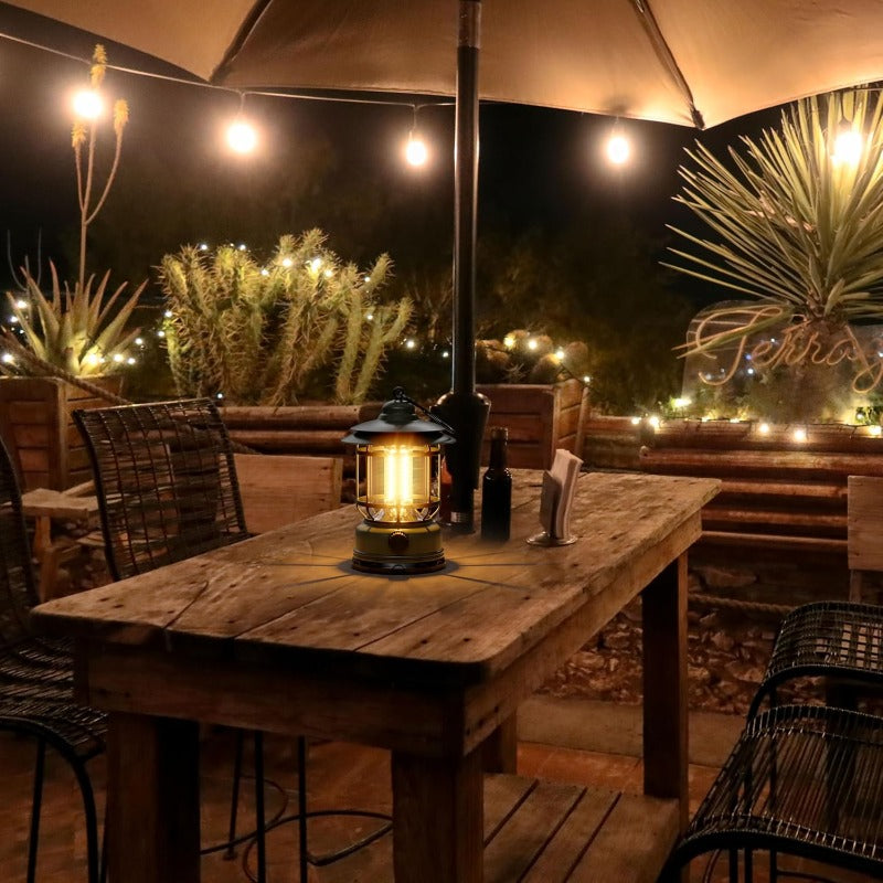 Skanto | Oppladbar Retro LED Campinglampe