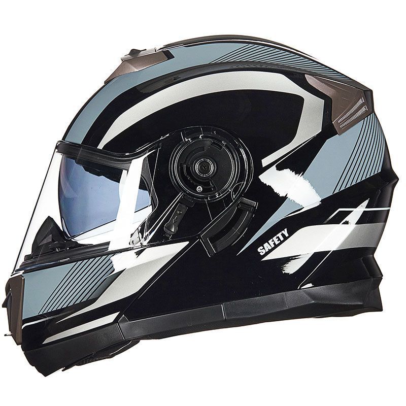 Full-Face Motorsykkelhjelm med Avansert Ventilasjon Skanto