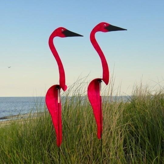 Skanto | Svimmel Flamingo Hagedekorasjon