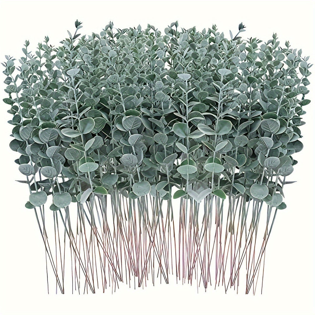 Skanto | SpringEuca Kunstig Eukalyptus – Dekorativ Midtpunkt for Bli Frisk eller Hanukkah