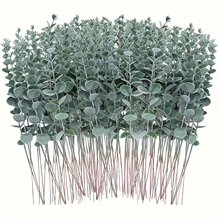 Skanto | SpringEuca Kunstig Eukalyptus – Dekorativ Midtpunkt for Bli Frisk eller Hanukkah