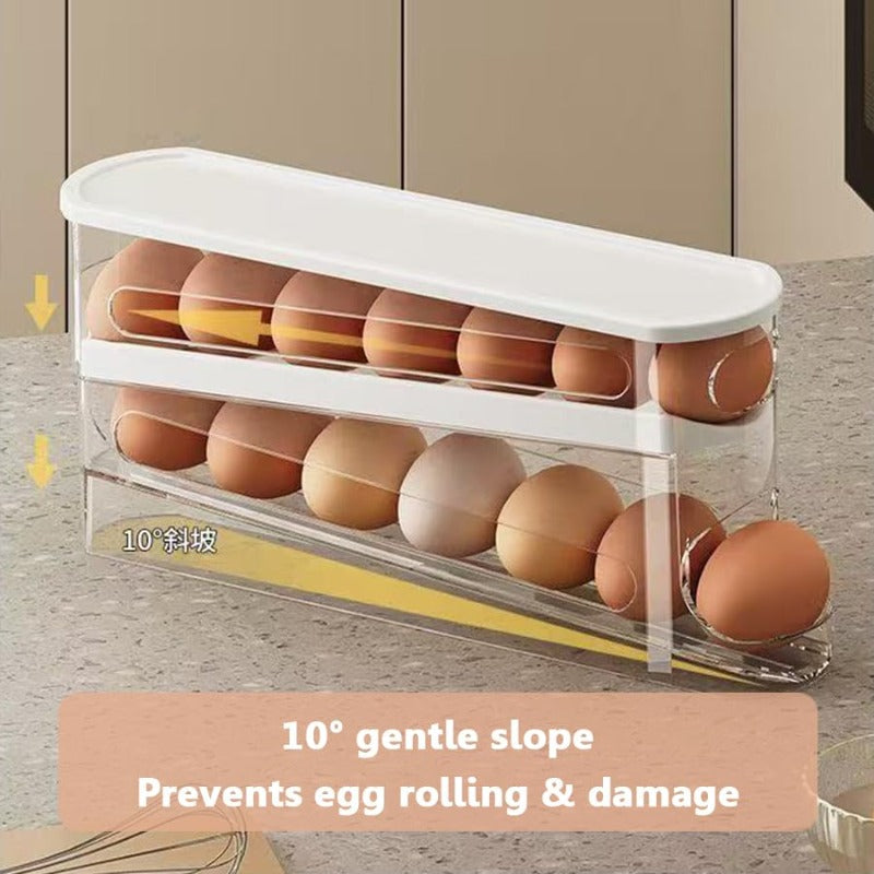 Skanto | Tyngdekraft-Drevet Egg Organisator