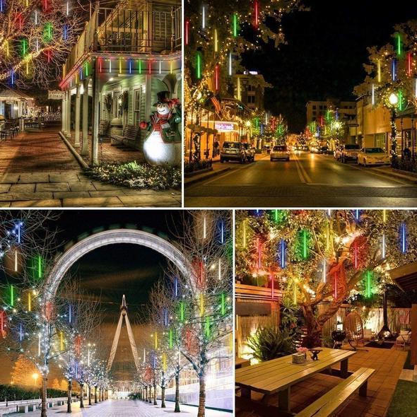 Skanto | Snowfall Garland Lights (sett av 8)