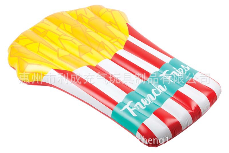 Unisex Oppustbar Lounge i Pommes Frites Design Skanto