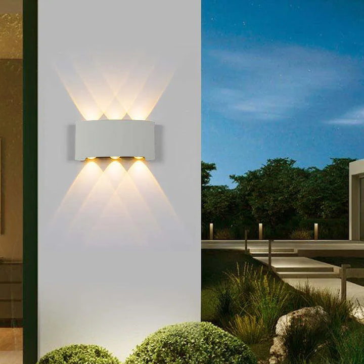 Skanto | Vegglampe Moderne Hvit LED Vanntett Lampe