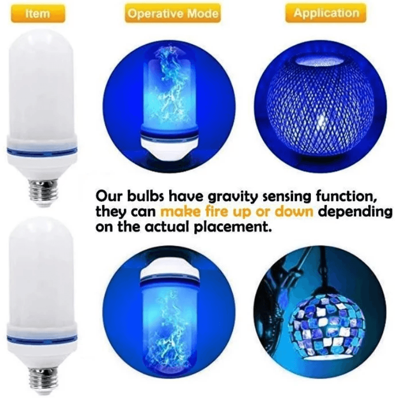 Halloween LED Gravity Effect Fire Light | Skanto