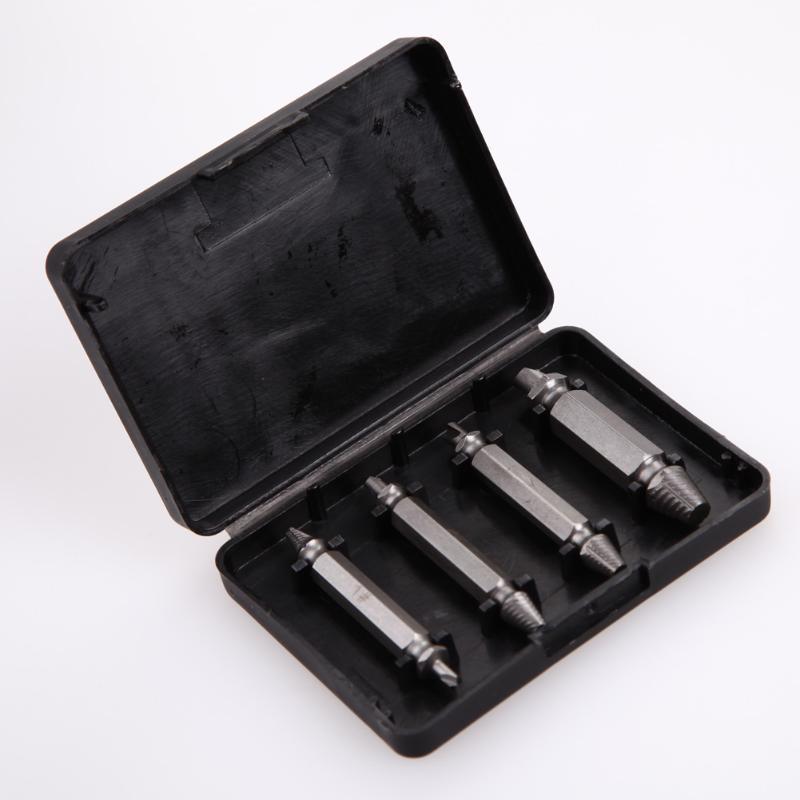 Skanto | Skadet Striplet Skruetrekkere 4Pcs/set Doblesidige Borebiter
