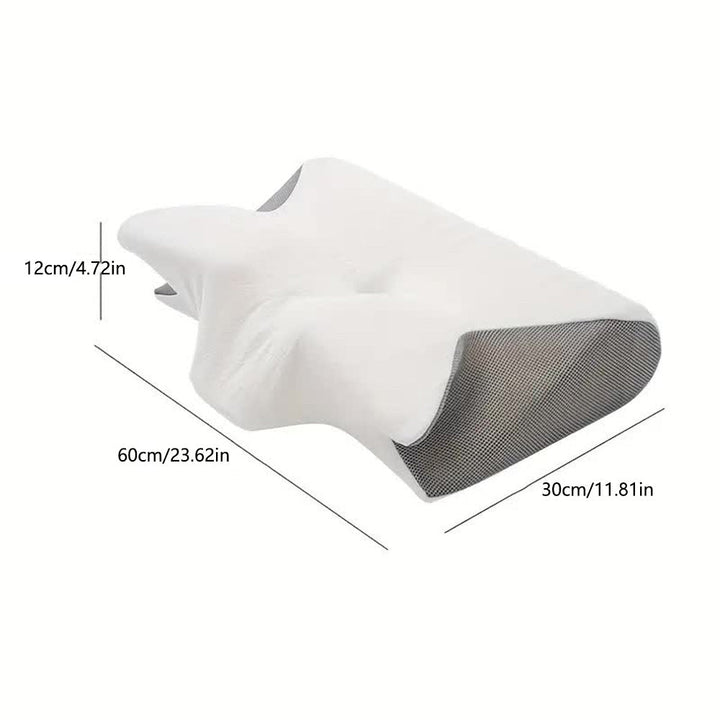 SleepEase Butterfly Minne Skumpute – Ergonomisk Støtte for Side- og Ryggsovere Skanto