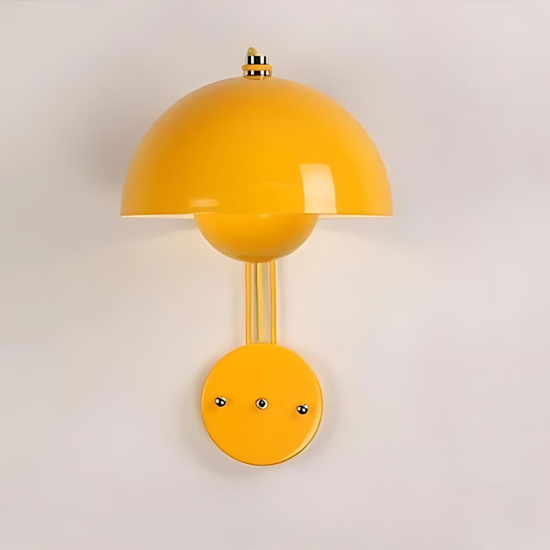 Moderne blanke metal LED vegglampe | Skanto