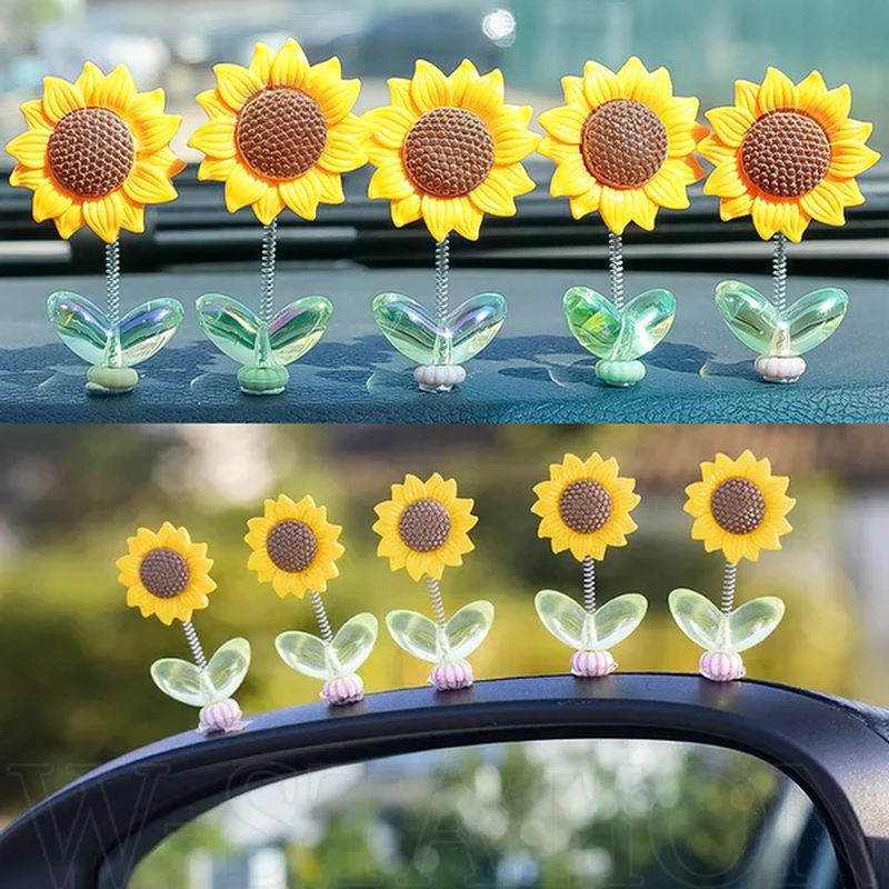 Skanto | Blomsterornamenter i bilen