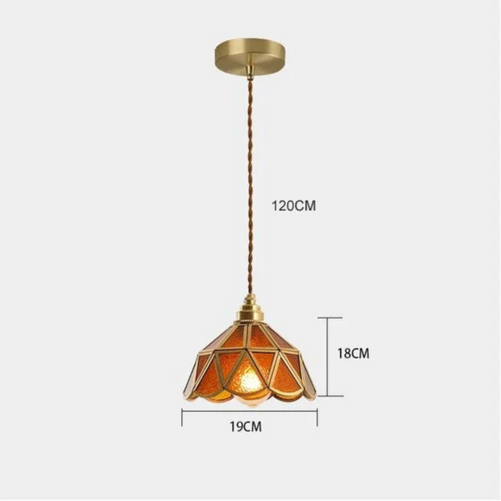 Skanto | Design Pendellampe Farget Glass