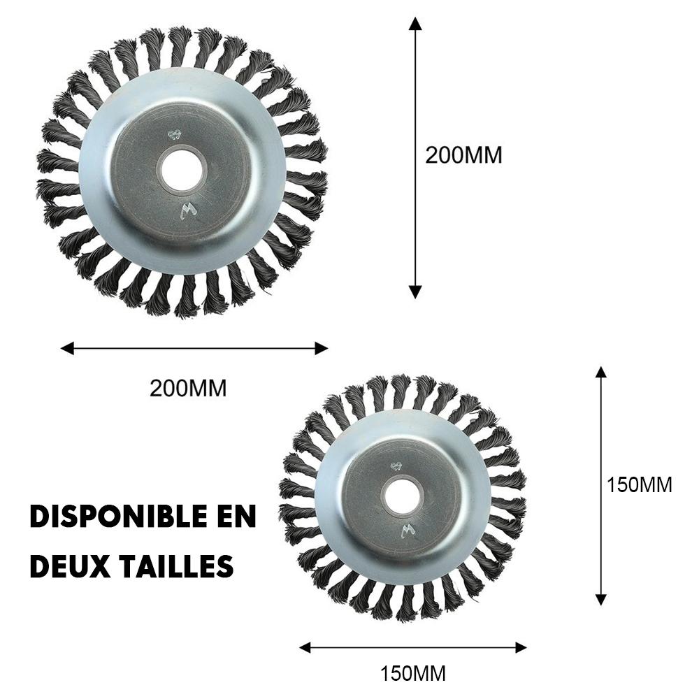 Twisted Wire Wheel Brush | Skanto