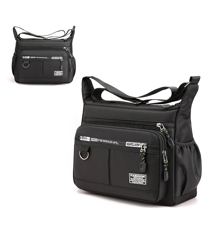 Norvo | Lett vanntett skulderveske med stor kapasitet