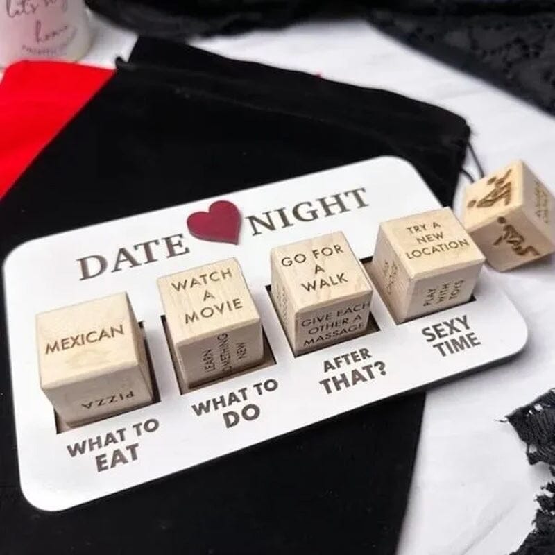Skanto | Morsomme Date Night Terninger Nattutgave - Årsdagsgave