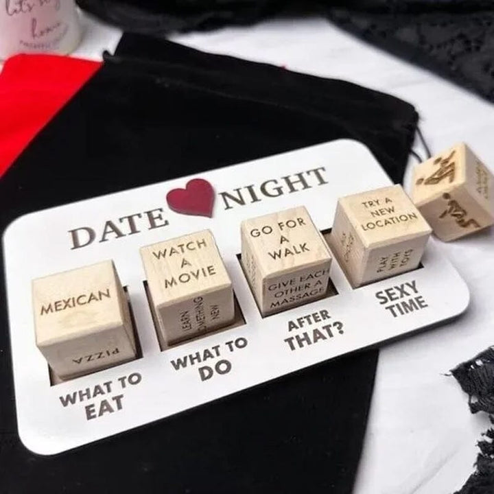 Skanto | Morsomme Date Night Terninger Nattutgave - Årsdagsgave