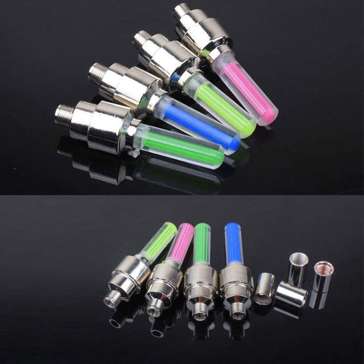 Premium LED ventilkapsler for hjul (2 stk) | Skanto