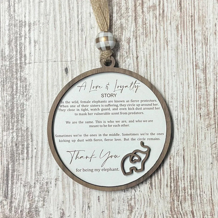 Skanto | Vennskaps Elefant Ornament