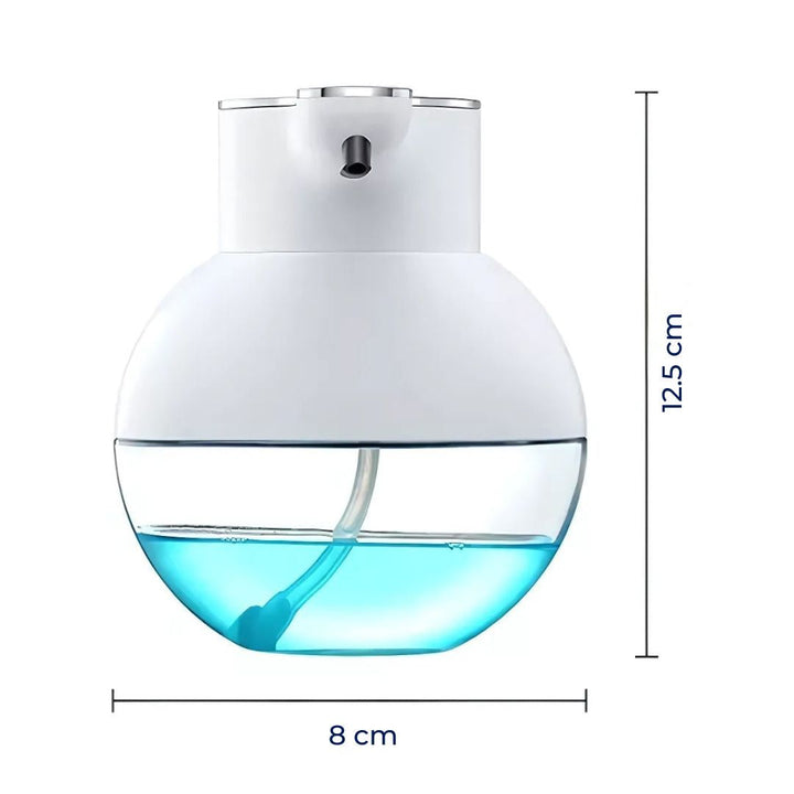 PureFoam | Berøringsfri Skumsåpe Dispenser – Infrarød Sensor – IPX5 Vannavvisende – USB Oppladbar Hygiene Skanto