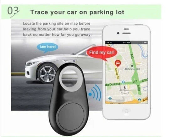Skanto | Barn, Kjæledyr, Bil, Mini GPS Tracker Tag Sporingsfinner Enhet
