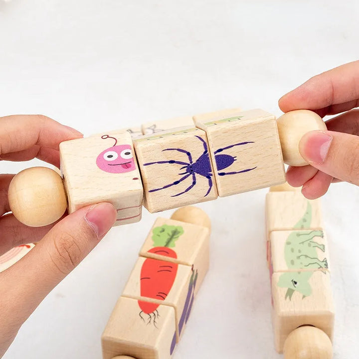Skanto | Spinning Fun & Discovering – Trepuzzle for barn