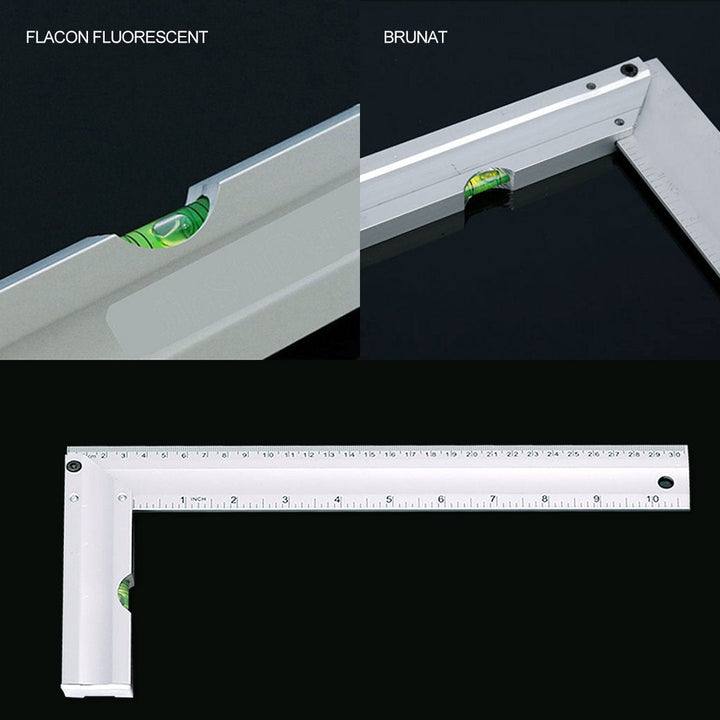 Skanto | Aluminiumlegering trekant- og firkantlinjal